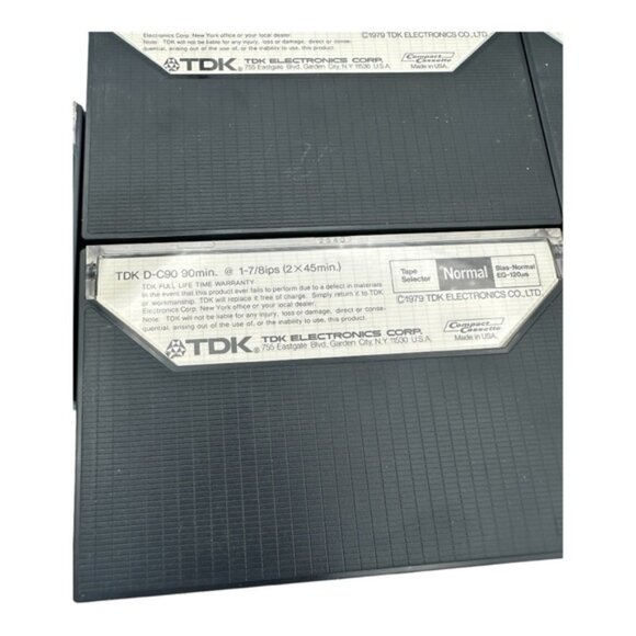 Vintage TDK D-C90 Cassette Tapes 1979 Lot Of 5 - Picture 9 of 9